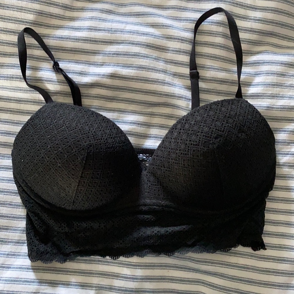 Victoria's Secret Black Lace Bra